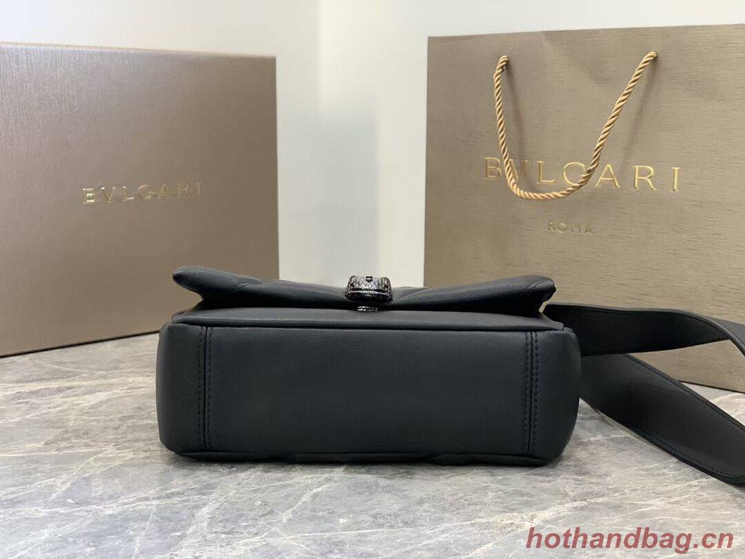 Bvlgari Serpenti Forever leather crossbody bag B219069 black Bvlgari Serpenti Forever leather crossbody bag B219069 black