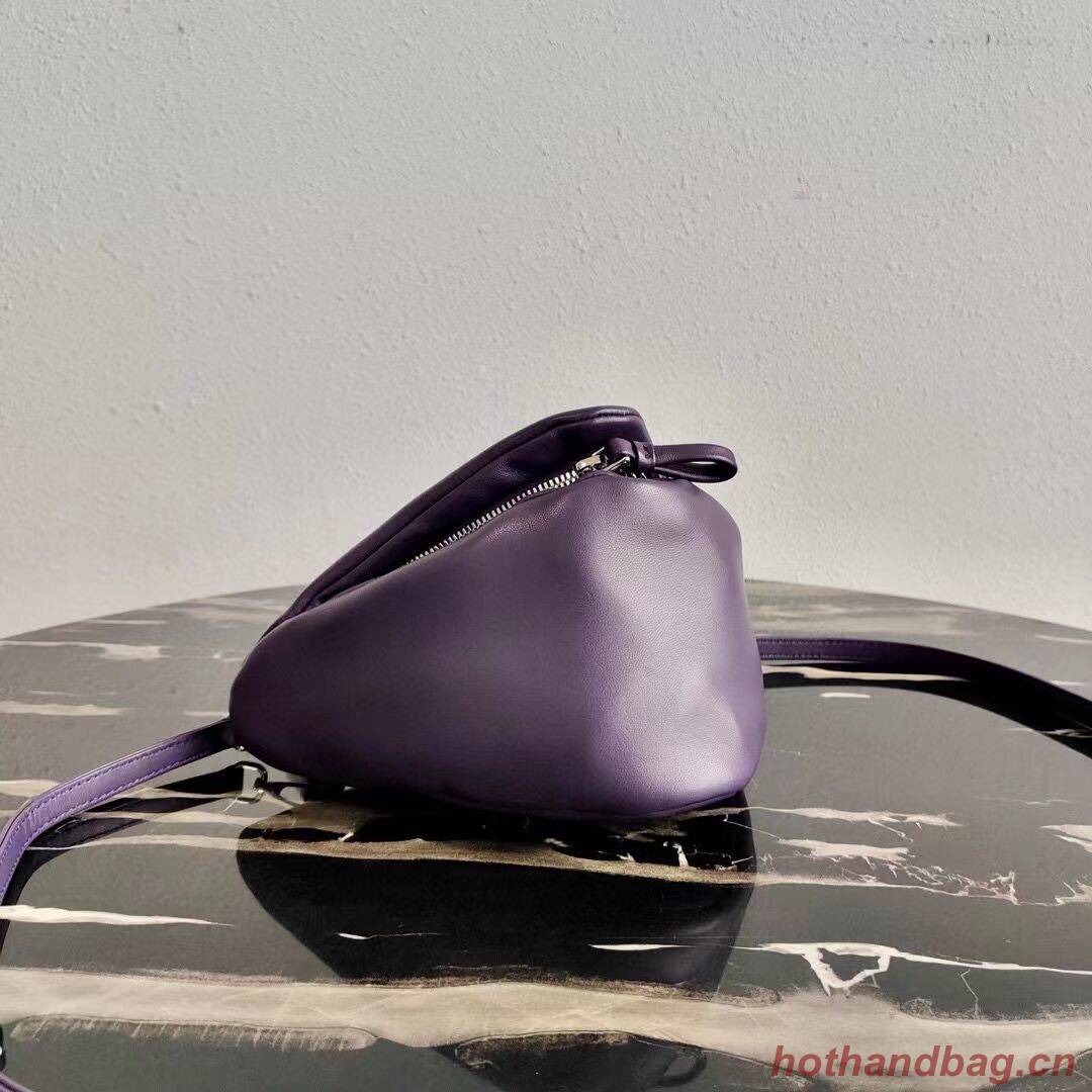 Prada Padded nappa leather handbag 3BA315 violet Prada Padded nappa leather handbag 3BA315 violet