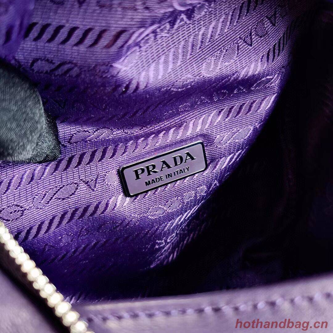 Prada Padded nappa leather handbag 3BA315 violet Prada Padded nappa leather handbag 3BA315 violet