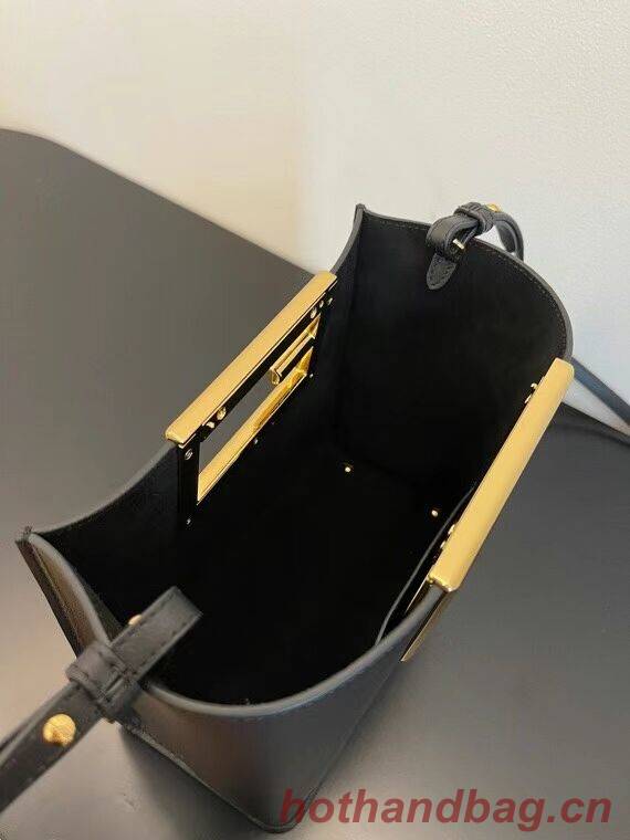 FENDI WAY small leather bag 5FB6846 black FENDI WAY small leather bag 5FB6846 black