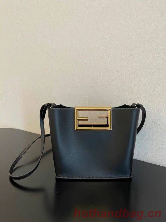 FENDI WAY small leather bag 5FB6846 black FENDI WAY small leather bag 5FB6846 black