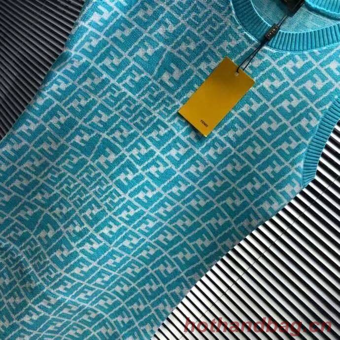 Fendi Top Quality Fashion Dress FF11532 Blue Fendi Top Quality Fashion Dress FF11532 Blue