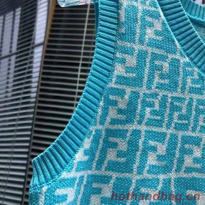 Fendi Top Quality Fashion Dress FF11532 Blue Fendi Top Quality Fashion Dress FF11532 Blue