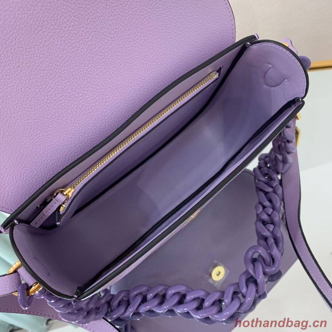 Versace Original medium Calfskin Leather Bag FS1067 Lavender Versace Original medium Calfskin Leather Bag FS1067 Lavender
