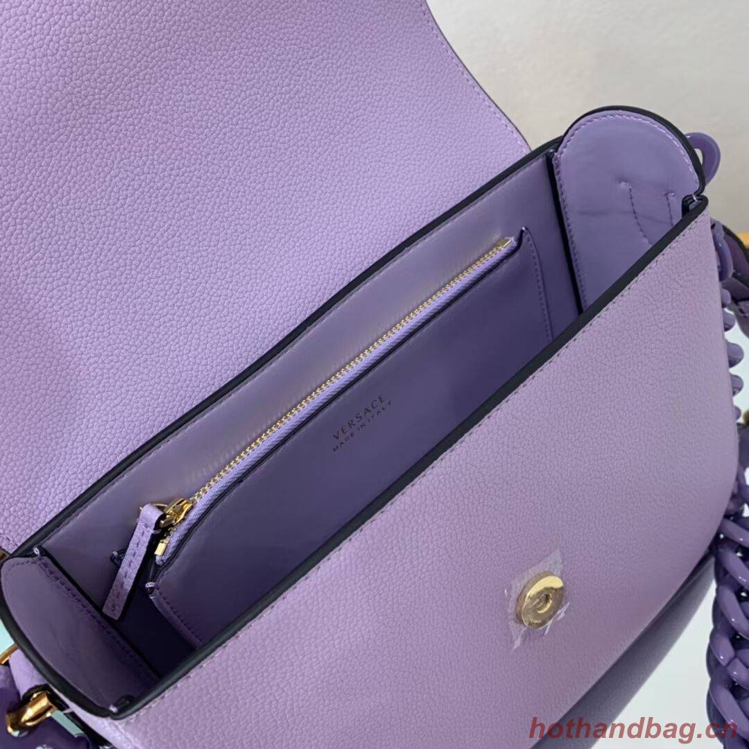 Versace Original medium Calfskin Leather Bag FS1067 Lavender Versace Original medium Calfskin Leather Bag FS1067 Lavender