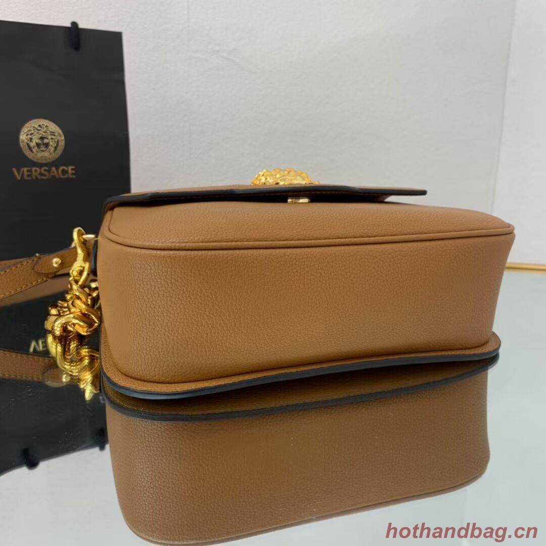 Versace Original medium Calfskin Leather Bag FS1067 brown Versace Original medium Calfskin Leather Bag FS1067 brown
