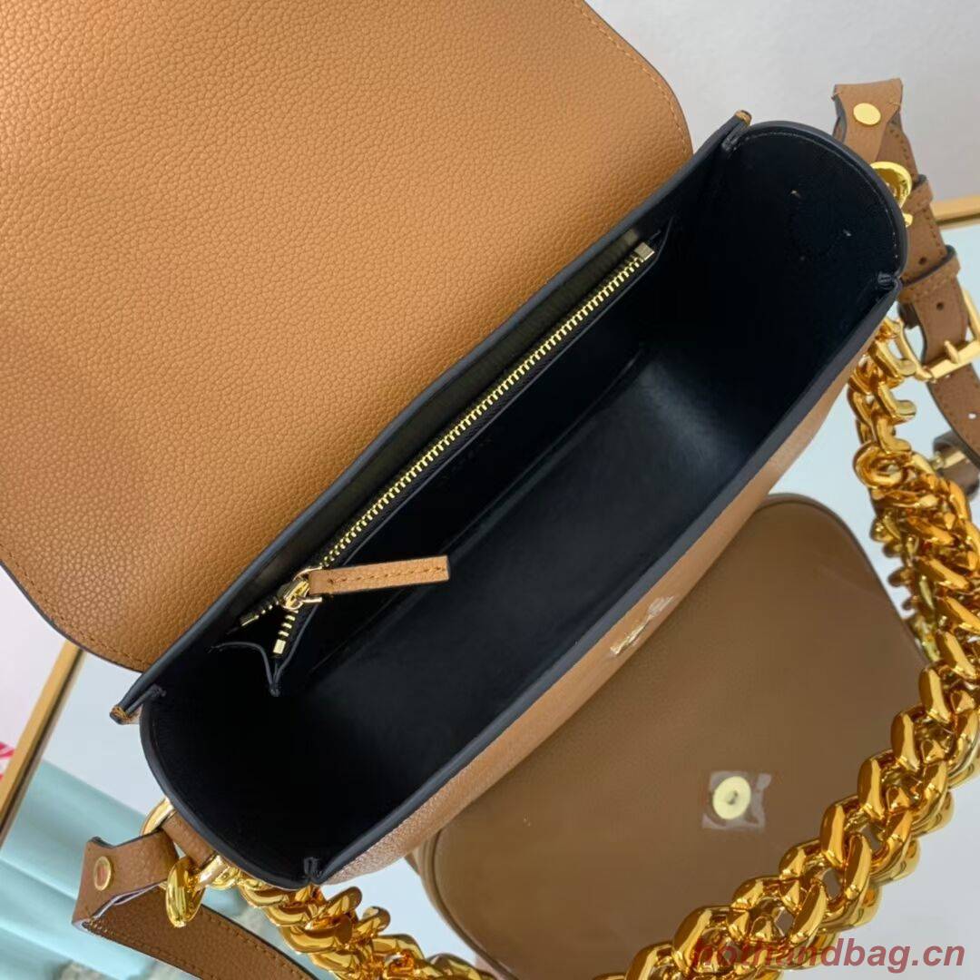 Versace Original medium Calfskin Leather Bag FS1067 brown Versace Original medium Calfskin Leather Bag FS1067 brown