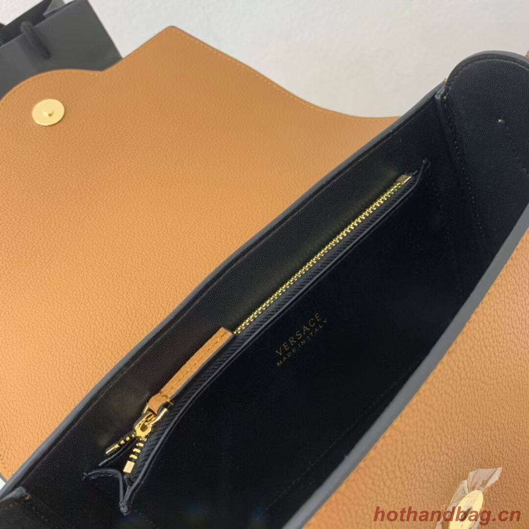 Versace Original medium Calfskin Leather Bag FS1067 brown Versace Original medium Calfskin Leather Bag FS1067 brown
