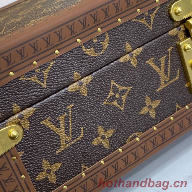 Louis Vuitton 8 WATCH CASE M47641 red