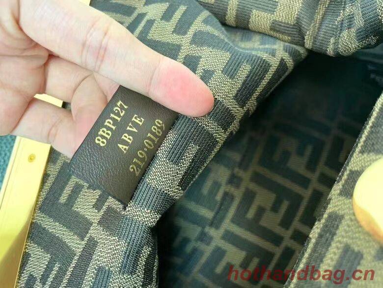 FENDI FIRST MEDIUM leather bag 8BP127AB Dark brown FENDI FIRST MEDIUM leather bag 8BP127AB Dark brown