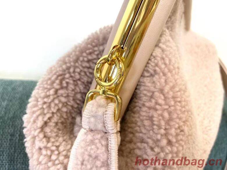 FENDI FIRST MEDIUM sheepskin bag 8BP127AH pink FENDI FIRST MEDIUM sheepskin bag 8BP127AH pink