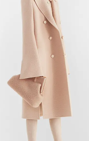 FENDI FIRST MEDIUM sheepskin bag 8BP127AH pink FENDI FIRST MEDIUM sheepskin bag 8BP127AH pink