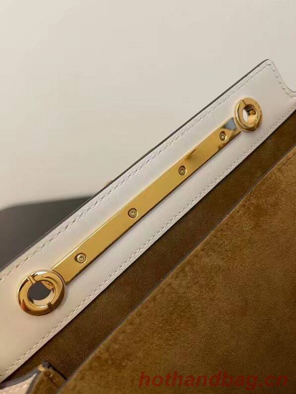 FENDI TOUCH leather bag 8BT349AH white FENDI TOUCH leather bag 8BT349AH white