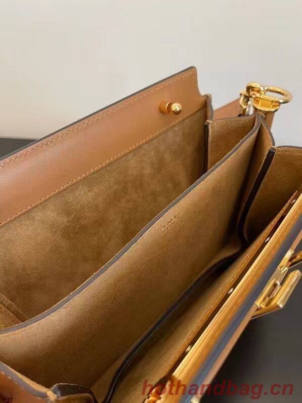 FENDI TOUCH leather bag 8BT349AHK2 brown FENDI TOUCH leather bag 8BT349AHK2 brown