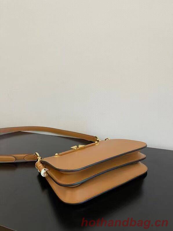 FENDI TOUCH leather bag 8BT349AHK2 brown FENDI TOUCH leather bag 8BT349AHK2 brown