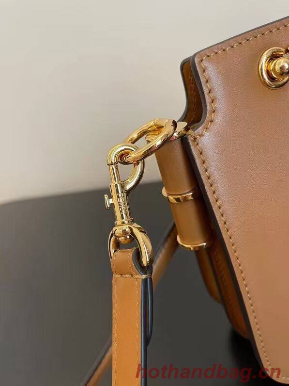 FENDI TOUCH leather bag 8BT349AHK2 brown FENDI TOUCH leather bag 8BT349AHK2 brown