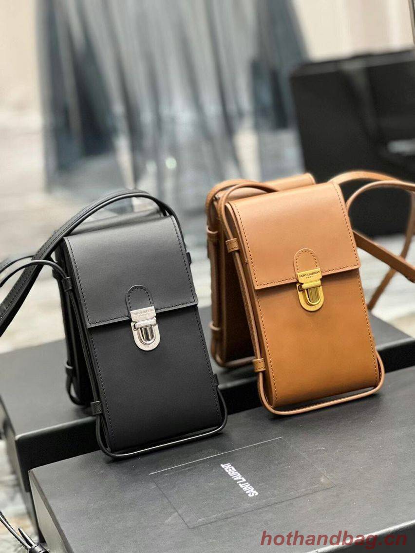 Yves Saint Laurent Calf leather cross-body bag Y567718 black Yves Saint Laurent Calf leather cross-body bag Y567718 black