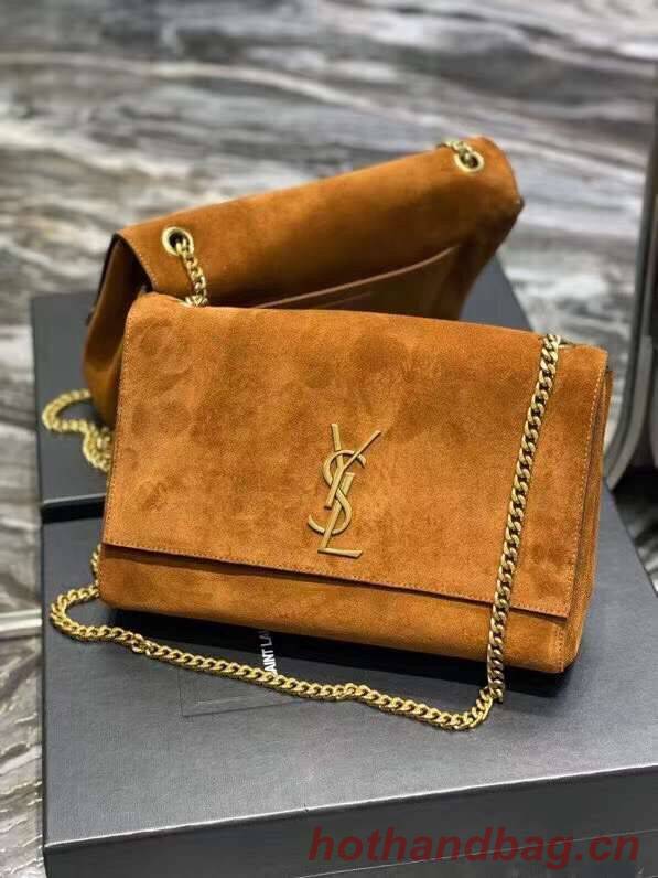 Yves Saint Laurent KATE MEDIUM REVERSIBLE IN SUEDE AND CROCODILE-EMBOSSED LEATHER 55380424 Yves Saint Laurent KATE MEDIUM REVERSIBLE IN SUEDE AND CROCODILE-EMBOSSED LEATHER 55380424