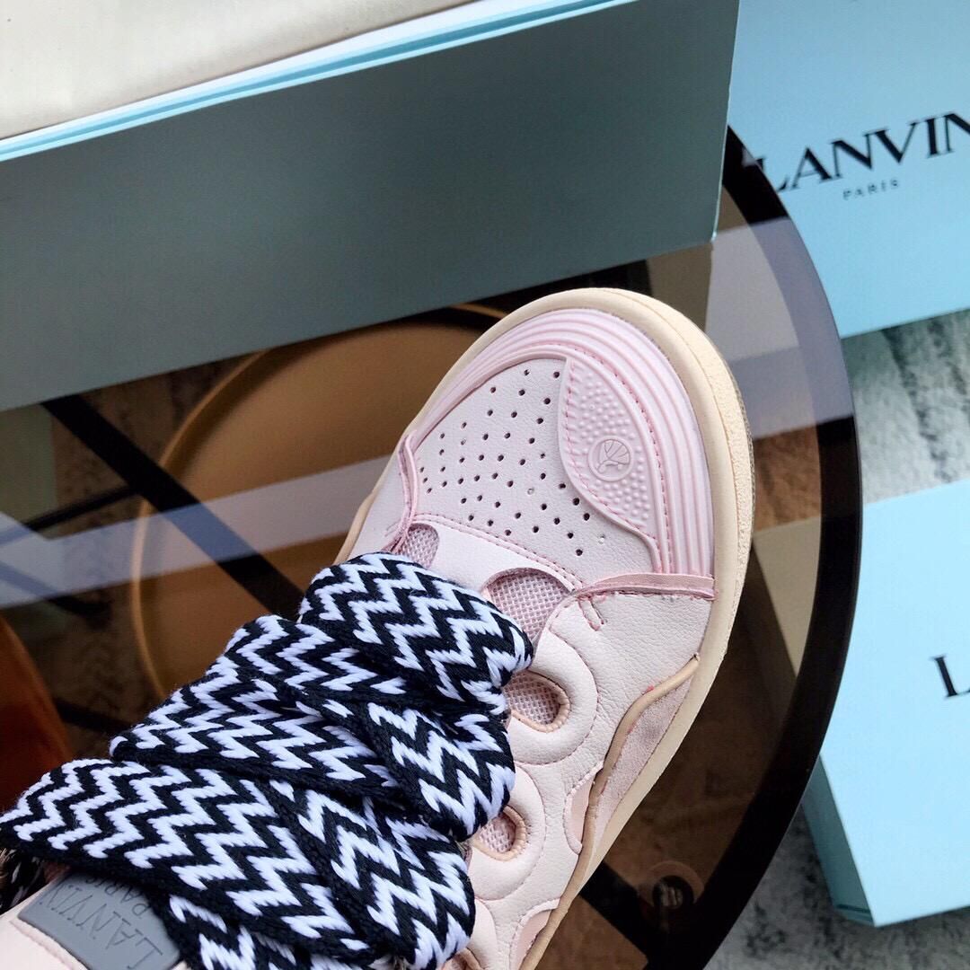 LANVIN x Gallery Department Graffiti Sneakers L896512 Pink