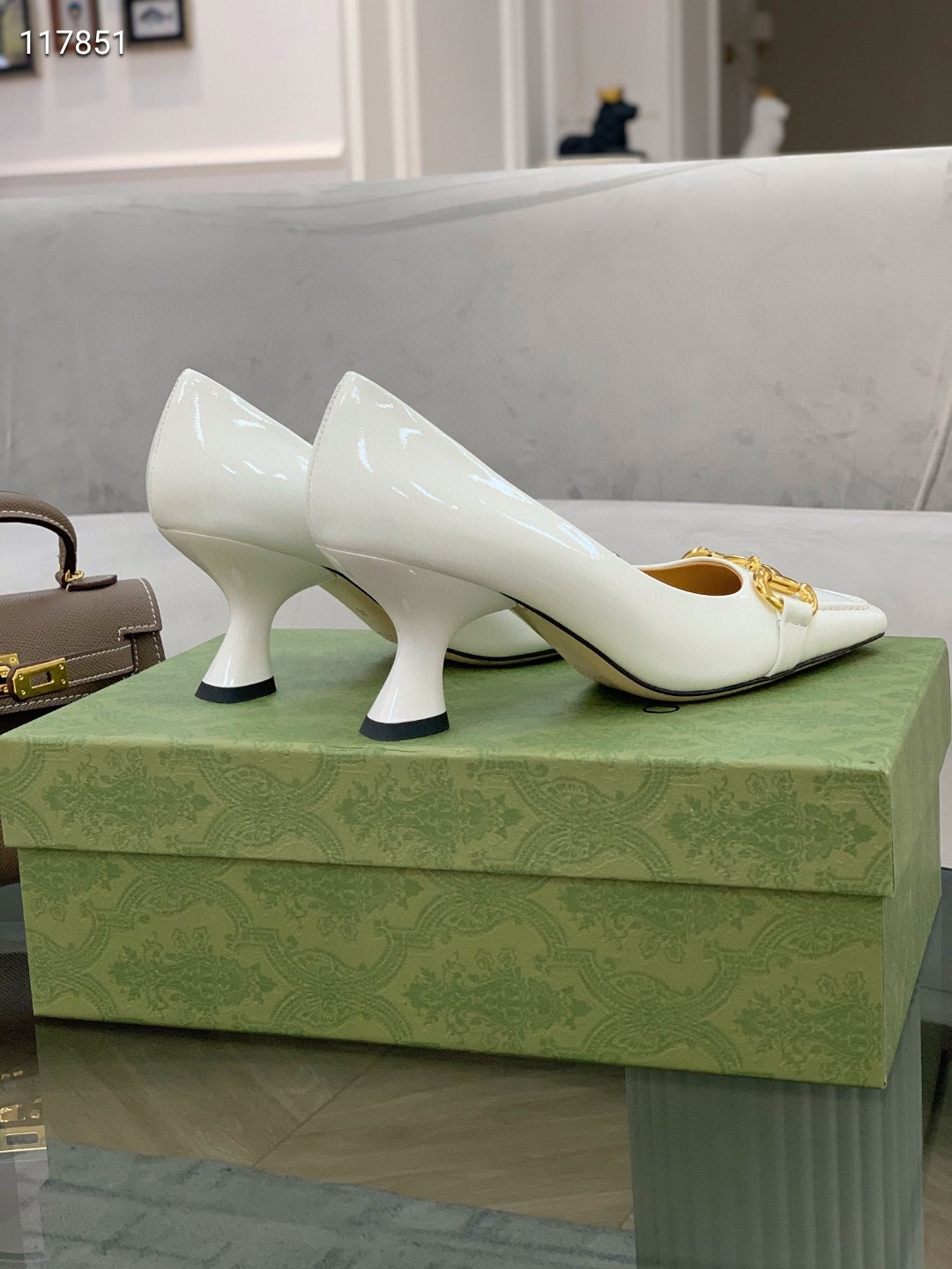 Gucci Shoes GG1754JZ-2 Heel height 7CM Gucci Shoes GG1754JZ-2 Heel height 7CM