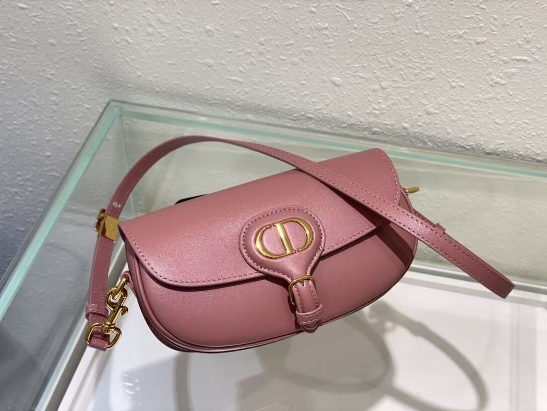 MEDIUM DIOR BOBBY BAG Warm Taupe Box Calfskin M9327 pink MEDIUM DIOR BOBBY BAG Warm Taupe Box Calfskin M9327 pink