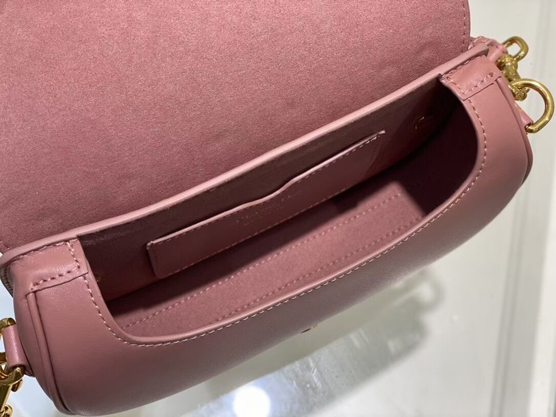 MEDIUM DIOR BOBBY BAG Warm Taupe Box Calfskin M9327 pink MEDIUM DIOR BOBBY BAG Warm Taupe Box Calfskin M9327 pink