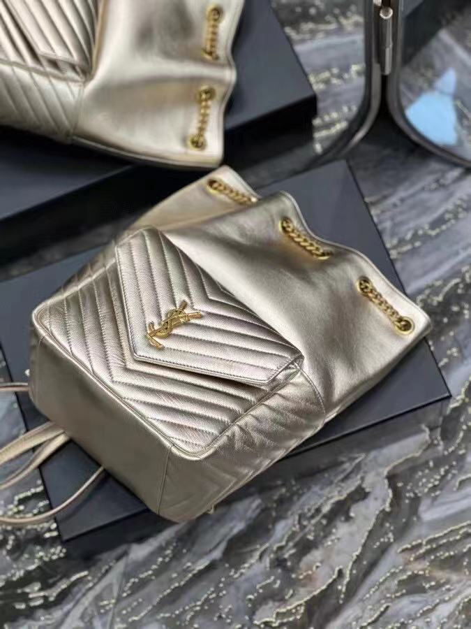 Yves Saint Laurent JOE BACKPACK IN LAMBSKIN 772609 PALE PINK Yves Saint Laurent JOE BACKPACK IN LAMBSKIN 772609 PALE PINK