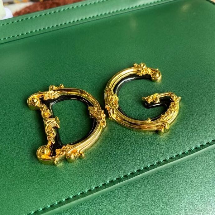 Dolce & Gabbana Origianl Leather Shoulder Bag 5157 green Dolce & Gabbana Origianl Leather Shoulder Bag 5157 green