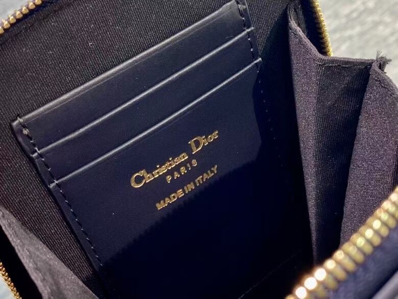 DIOR MINI BOBBY BAG Embroidery C0955A dark blue DIOR MINI BOBBY BAG Embroidery C0955A dark blue