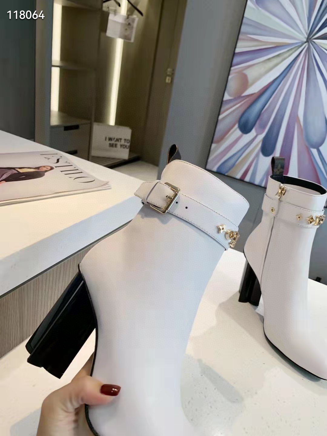 Louis Vuitton Shoes LV1151DS-2 Heel height 10CM Louis Vuitton Shoes LV1151DS-2 Heel height 10CM