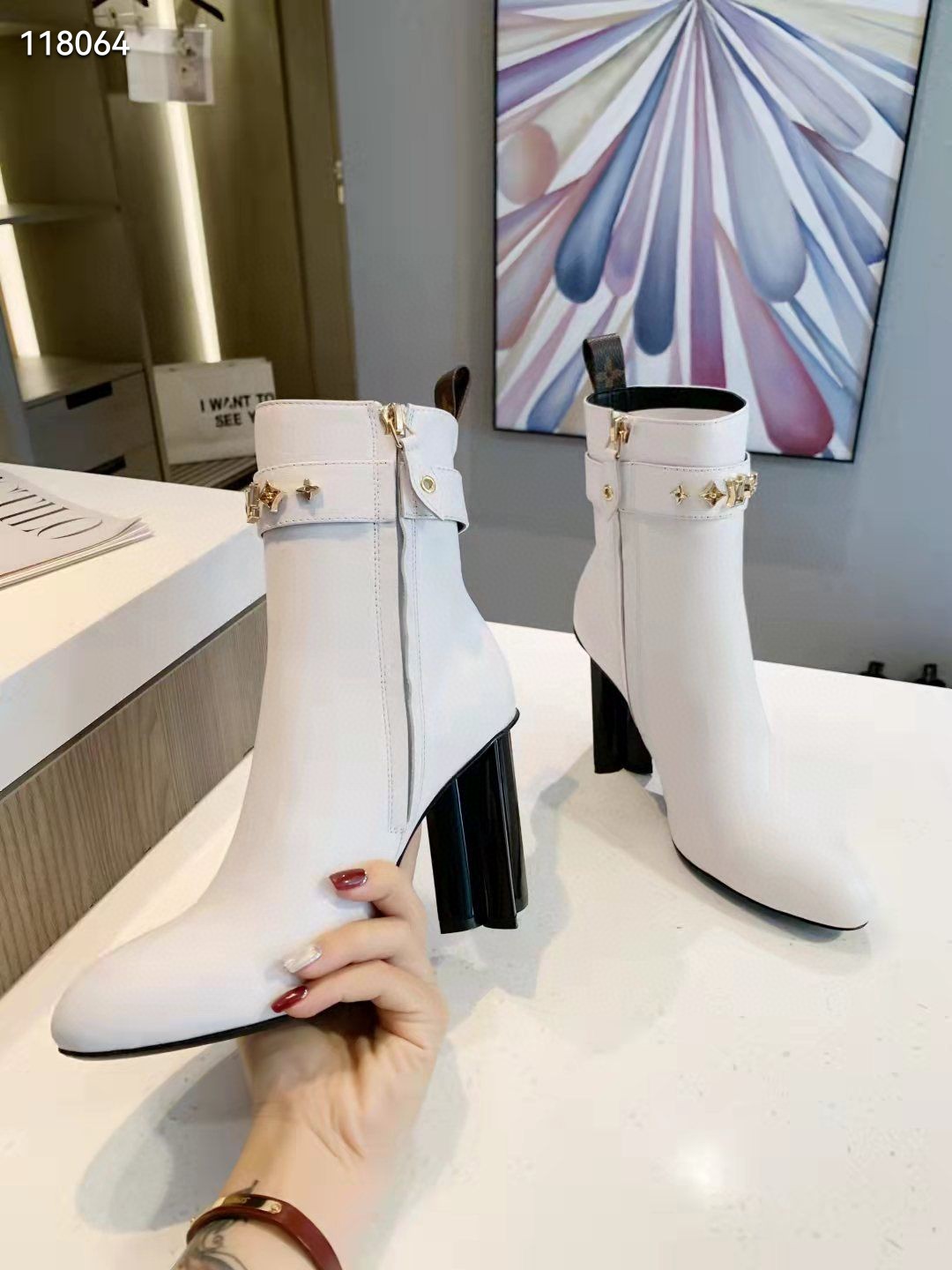 Louis Vuitton Shoes LV1151DS-2 Heel height 10CM Louis Vuitton Shoes LV1151DS-2 Heel height 10CM