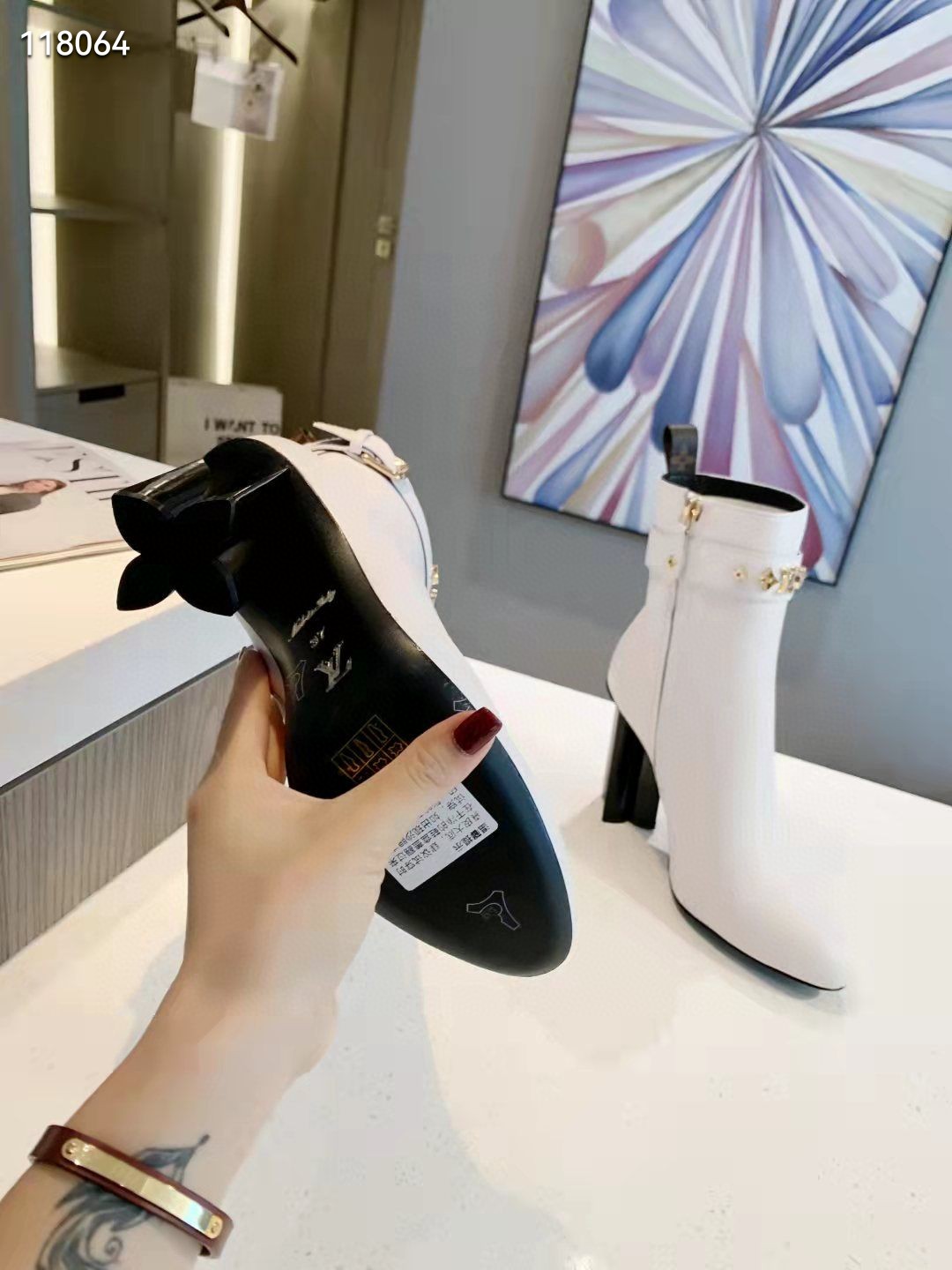 Louis Vuitton Shoes LV1151DS-2 Heel height 10CM Louis Vuitton Shoes LV1151DS-2 Heel height 10CM