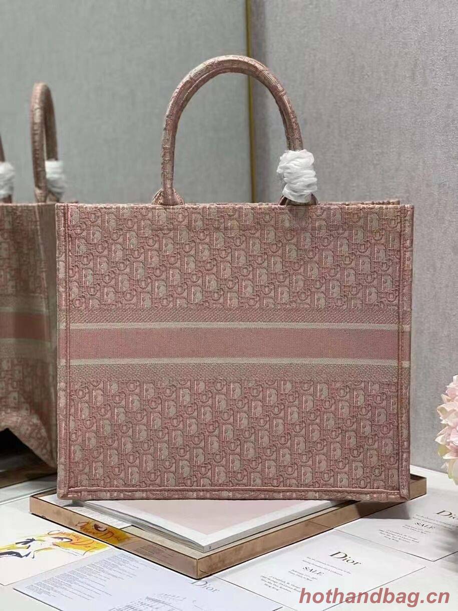 DIOR BOOK TOTE Embroidery C1286-3 pink DIOR BOOK TOTE Embroidery C1286-3 pink