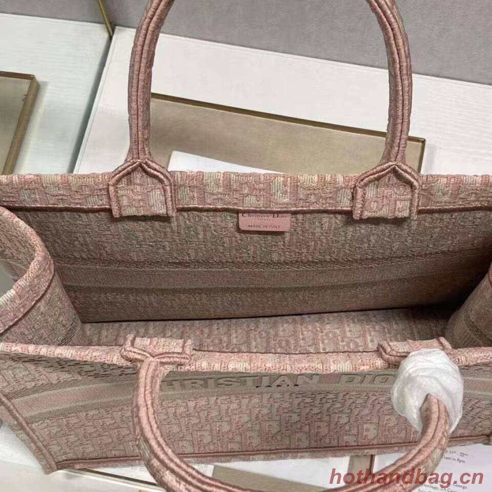 DIOR BOOK TOTE Embroidery C1286-3 pink DIOR BOOK TOTE Embroidery C1286-3 pink