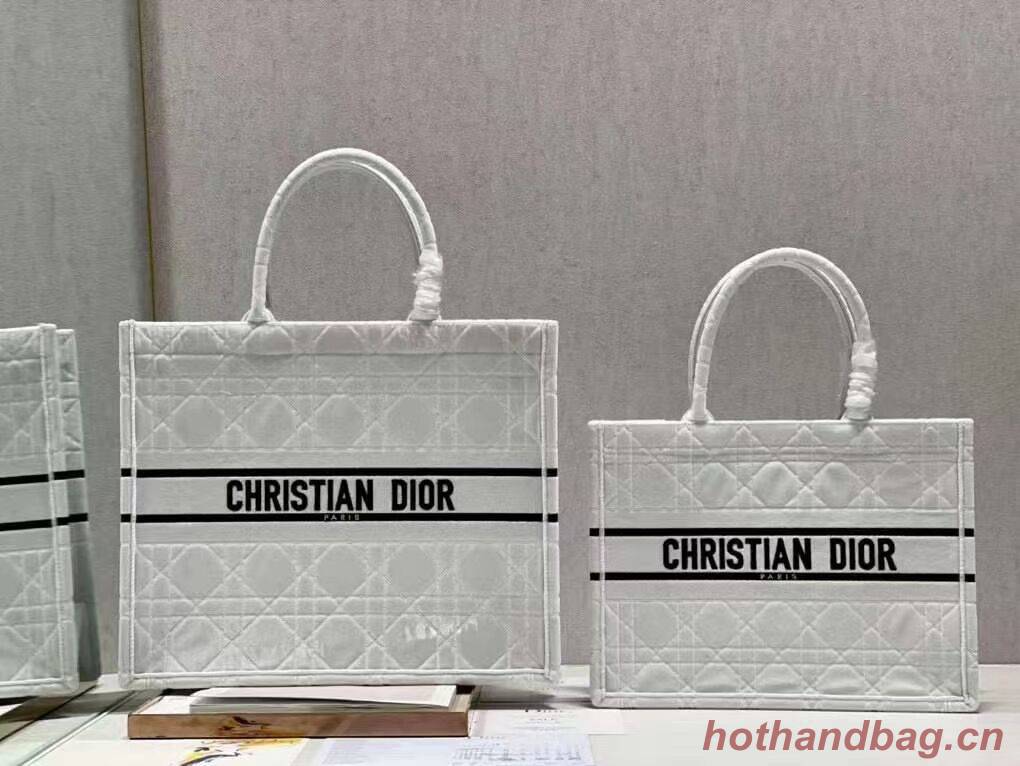 DIOR BOOK TOTE Velvet C1286-2 white DIOR BOOK TOTE Velvet C1286-2 white