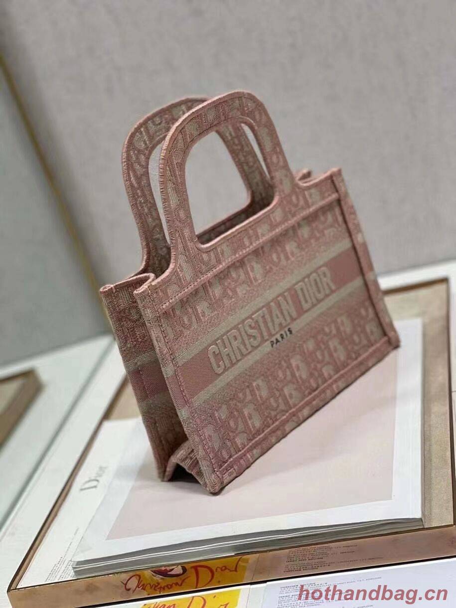 DIOR BOOK mini TOTE Embroidery C1783-2 pink DIOR BOOK mini TOTE Embroidery C1783-2 pink