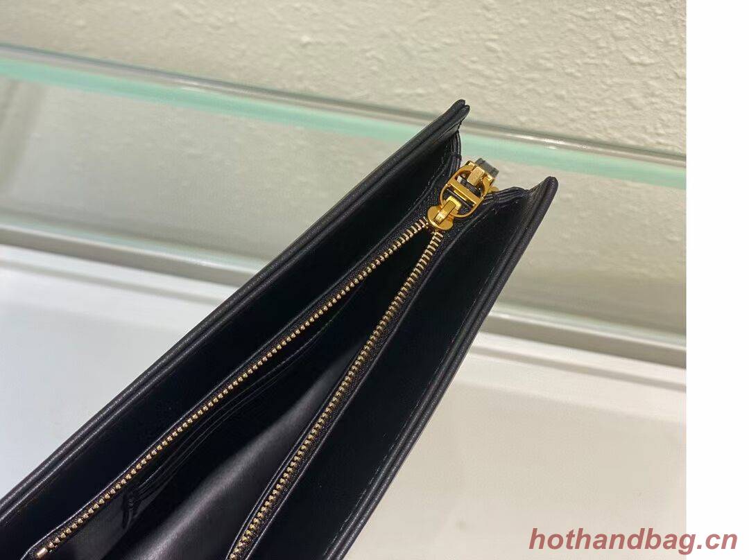 DIOR MINI BOBBY BAG Gradient Cannage Lambskin C4106 black DIOR MINI BOBBY BAG Gradient Cannage Lambskin C4106 black