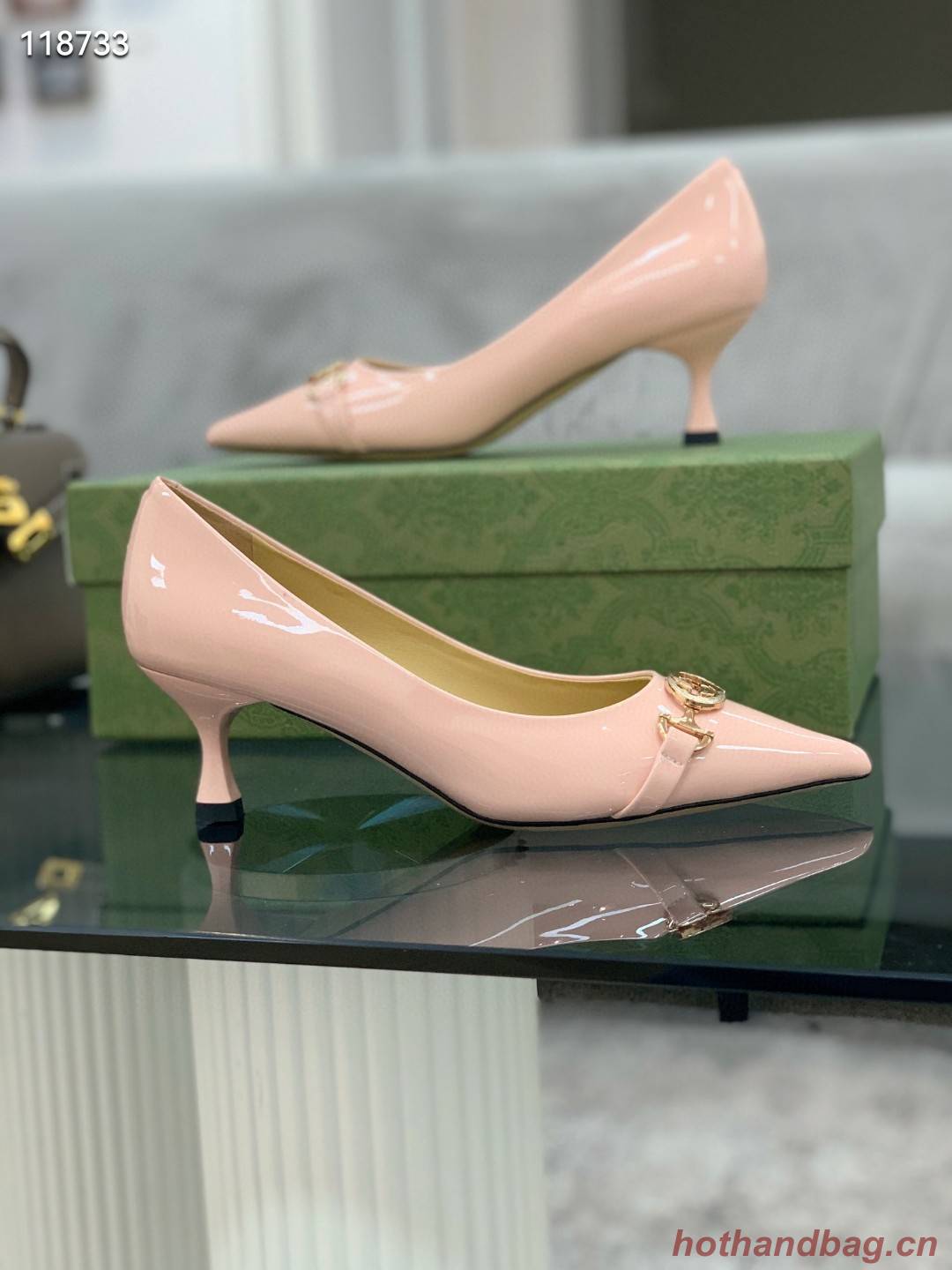 Gucci Shoes GG1757JZ-3 Heel height 5CM Gucci Shoes GG1757JZ-3 Heel height 5CM