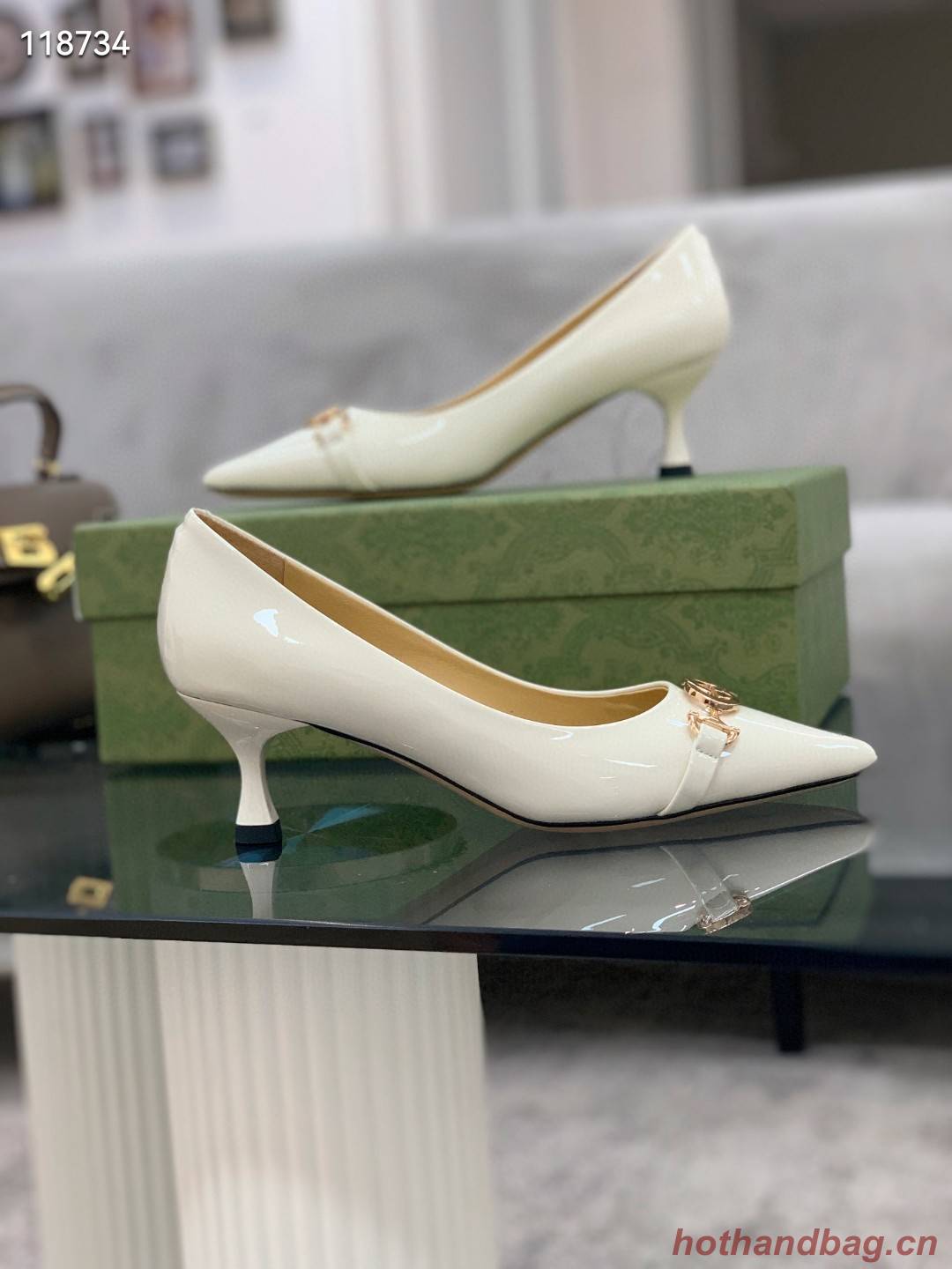 Gucci Shoes GG1757JZ-4 Heel height 5CM Gucci Shoes GG1757JZ-4 Heel height 5CM