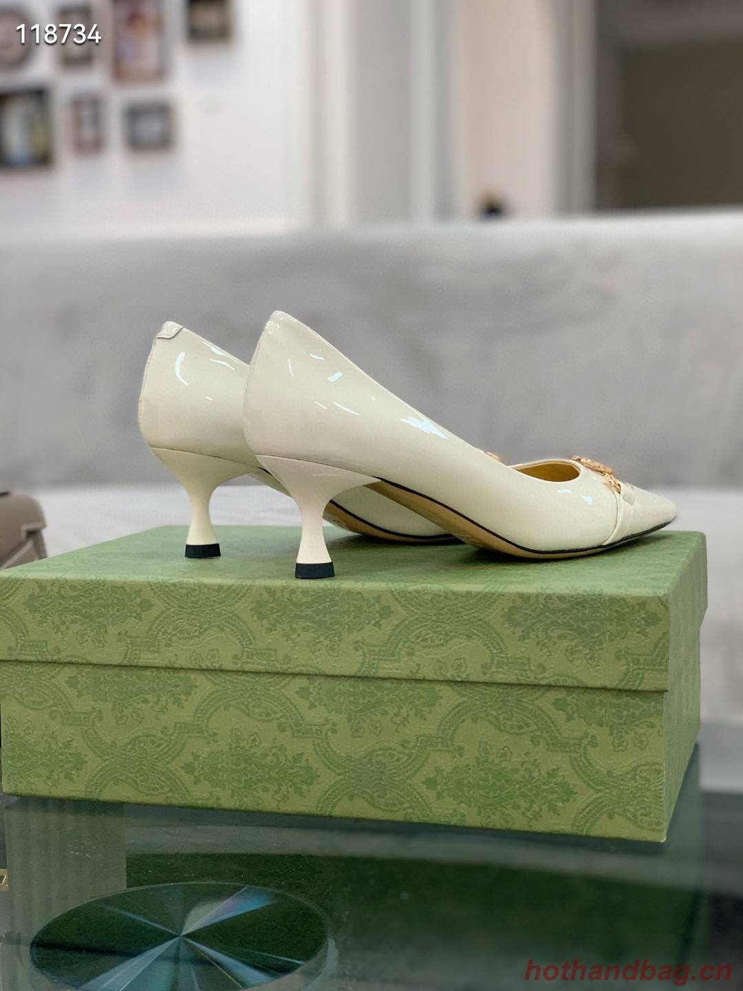 Gucci Shoes GG1757JZ-4 Heel height 5CM Gucci Shoes GG1757JZ-4 Heel height 5CM