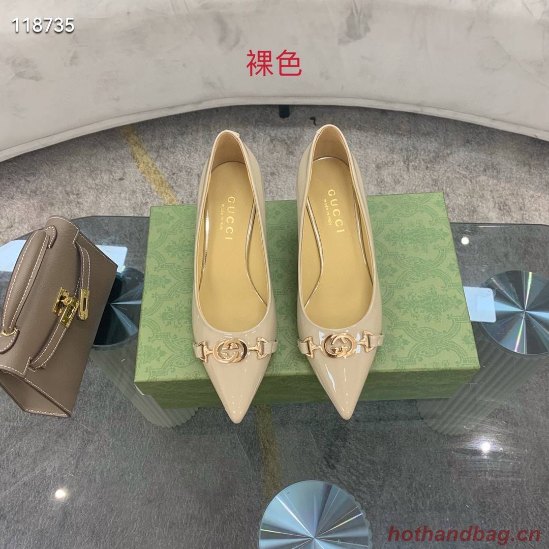 Gucci Shoes GG1757JZ-5 Heel height 5CM Gucci Shoes GG1757JZ-5 Heel height 5CM