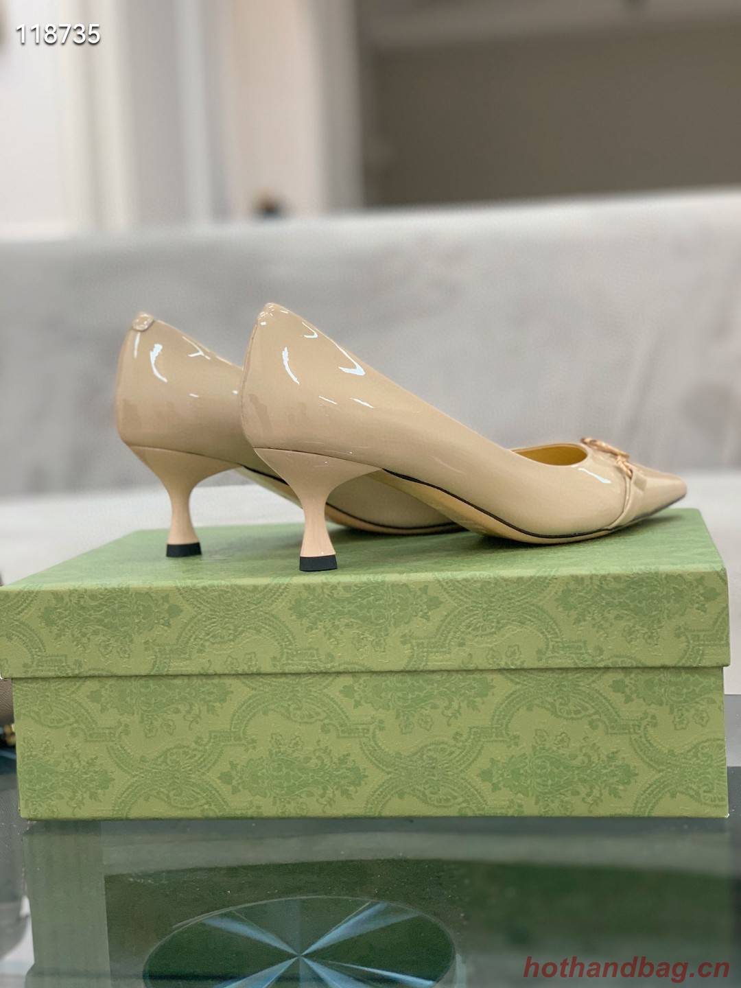 Gucci Shoes GG1757JZ-5 Heel height 5CM Gucci Shoes GG1757JZ-5 Heel height 5CM