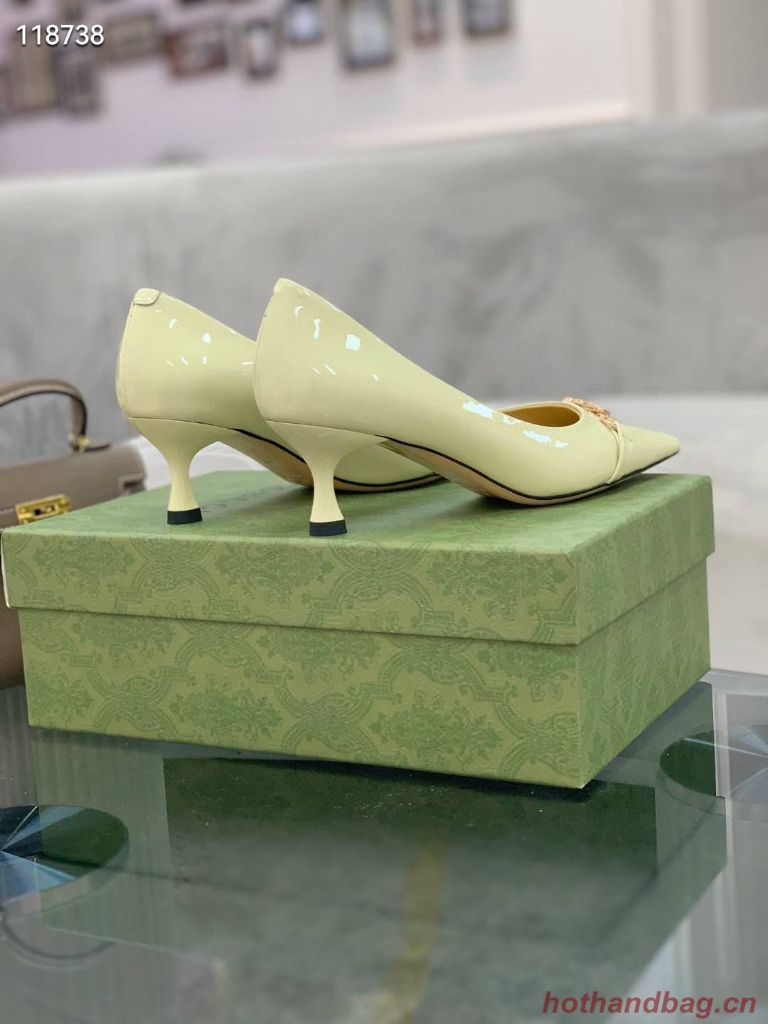 Gucci Shoes GG1758JZ-1 Heel height 5CM Gucci Shoes GG1758JZ-1 Heel height 5CM