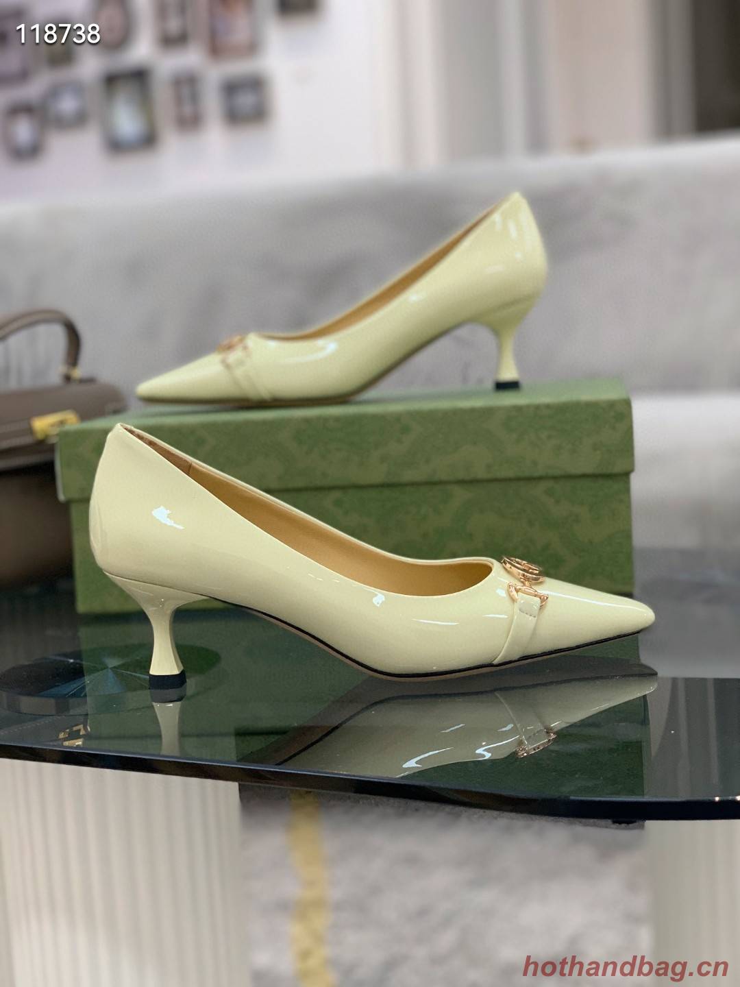 Gucci Shoes GG1758JZ-1 Heel height 5CM Gucci Shoes GG1758JZ-1 Heel height 5CM