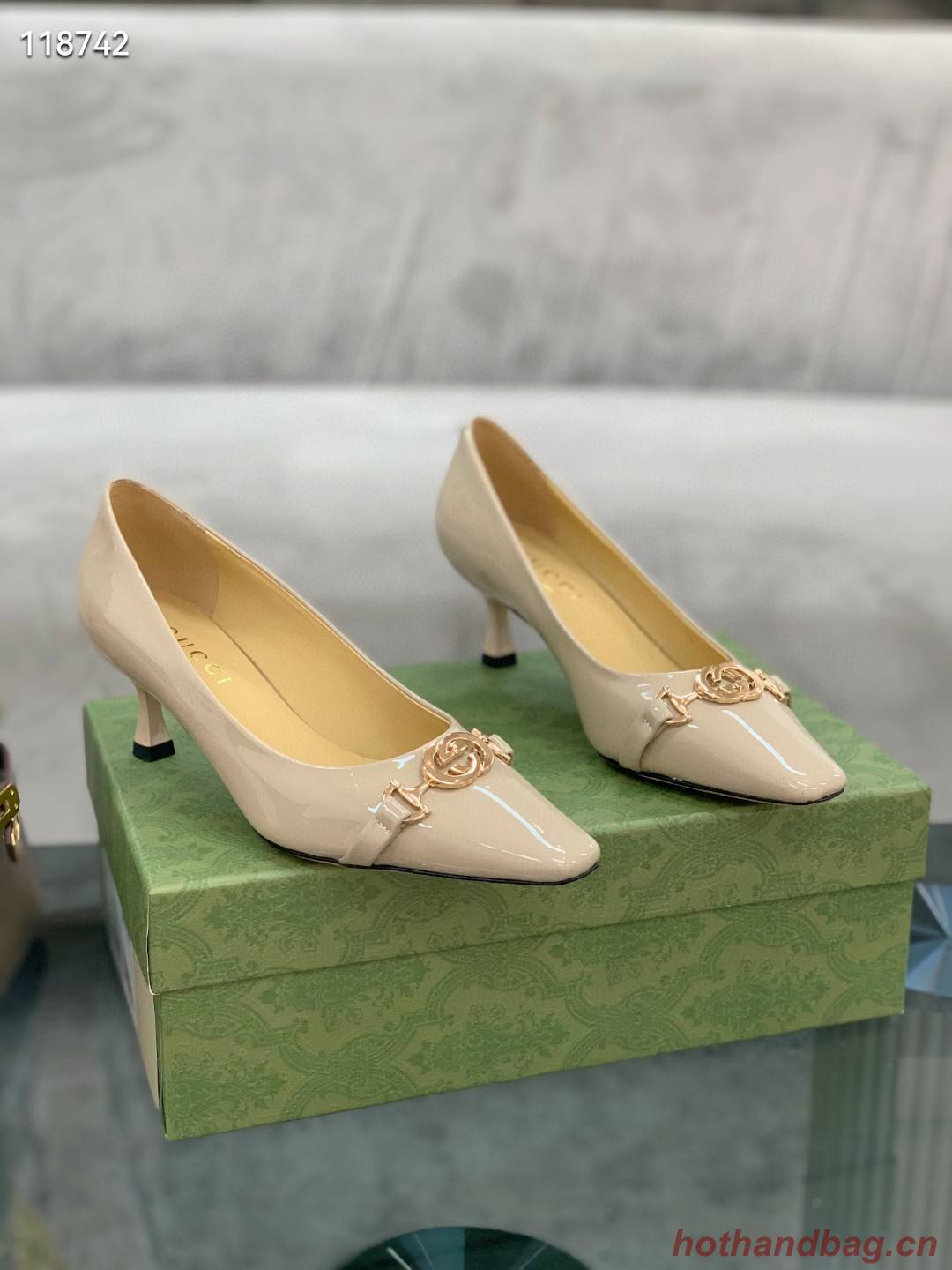 Gucci Shoes GG1758JZ-6 Heel height 5CM Gucci Shoes GG1758JZ-6 Heel height 5CM