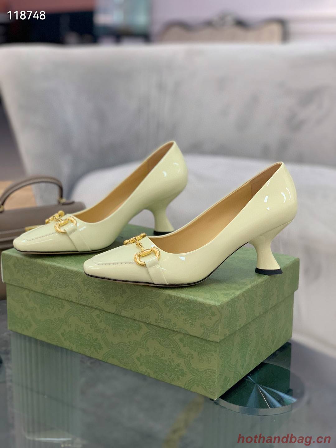 Gucci Shoes GG1759JZ-3 Heel height 6CM Gucci Shoes GG1759JZ-3 Heel height 6CM