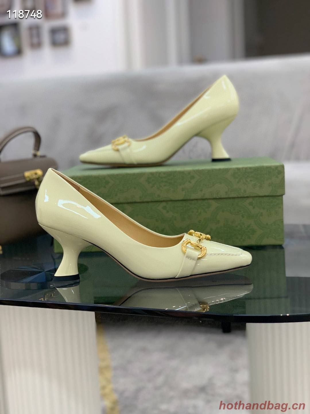 Gucci Shoes GG1759JZ-3 Heel height 6CM Gucci Shoes GG1759JZ-3 Heel height 6CM