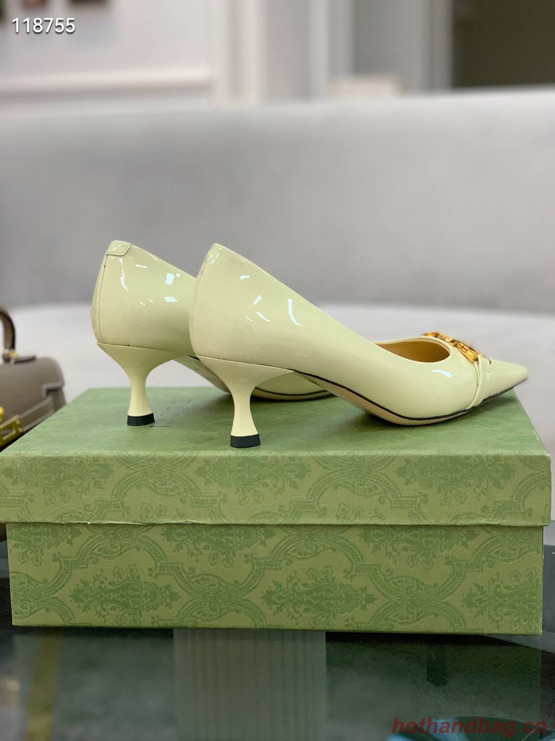 Gucci Shoes GG1760JZ-2 Heel height 5CM Gucci Shoes GG1760JZ-2 Heel height 5CM