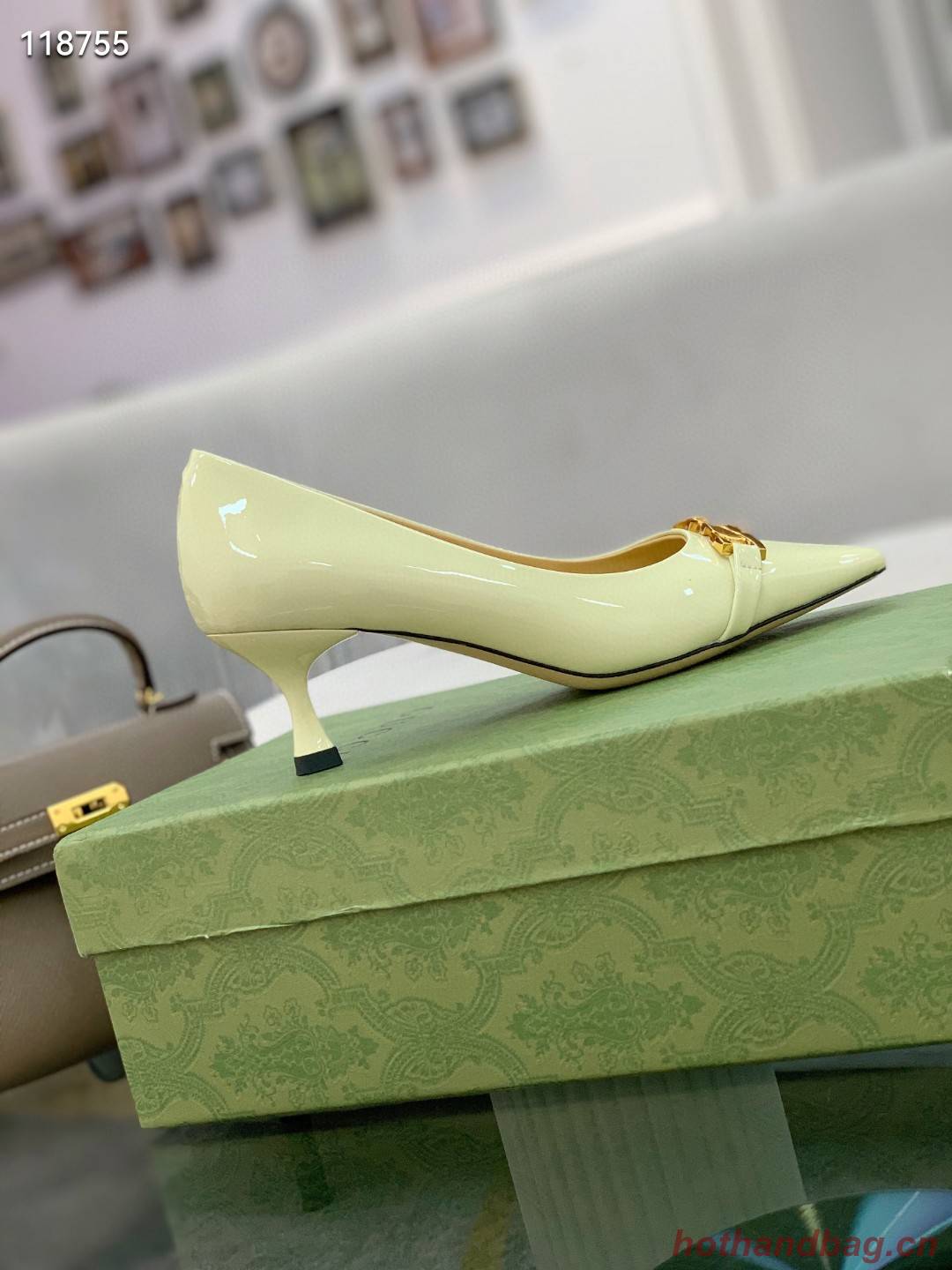 Gucci Shoes GG1760JZ-2 Heel height 5CM Gucci Shoes GG1760JZ-2 Heel height 5CM