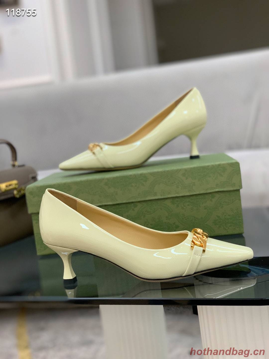 Gucci Shoes GG1760JZ-2 Heel height 5CM Gucci Shoes GG1760JZ-2 Heel height 5CM